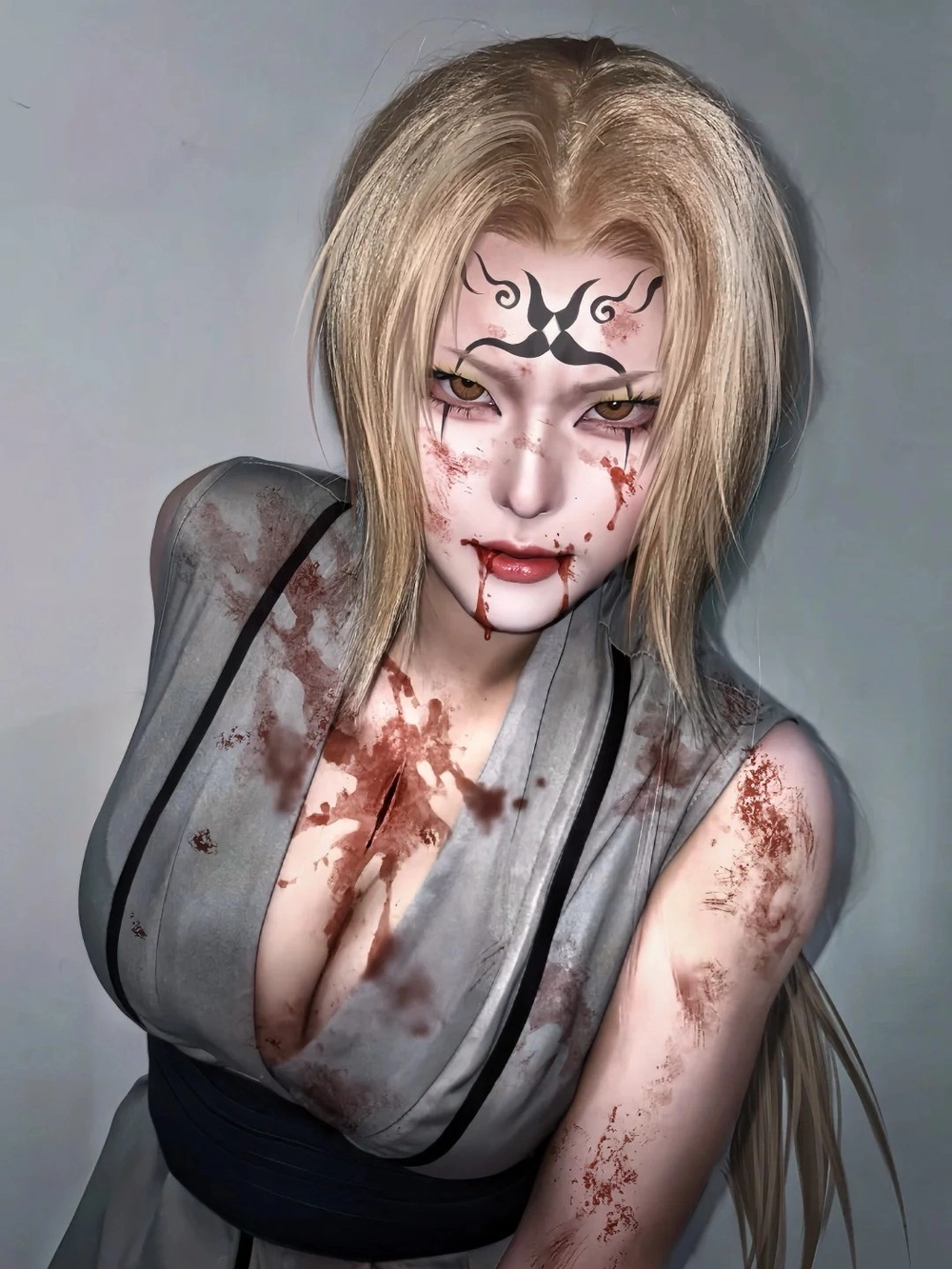 anime cosplay tsunade hóa trang đẹp