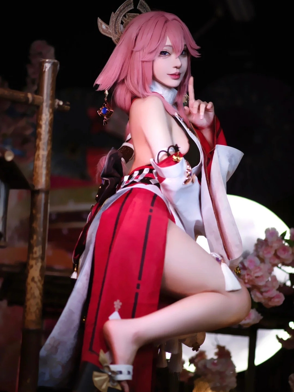 cosplay yae miko 2