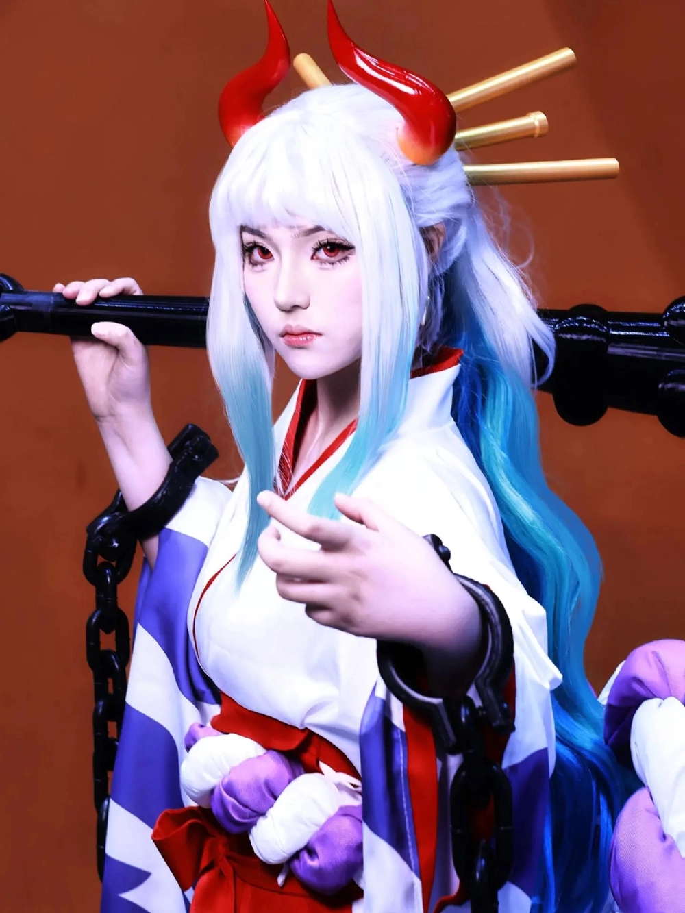 yamato one piece cosplay hấp dẫn 