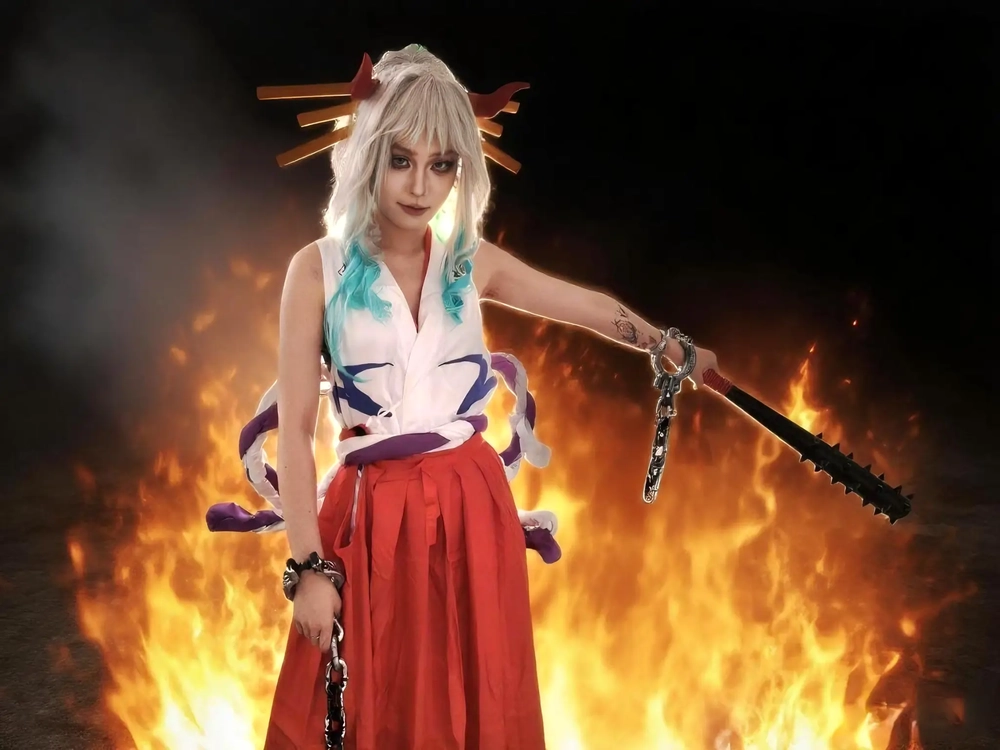 cosplay yamato one piece đẹp mê ly 