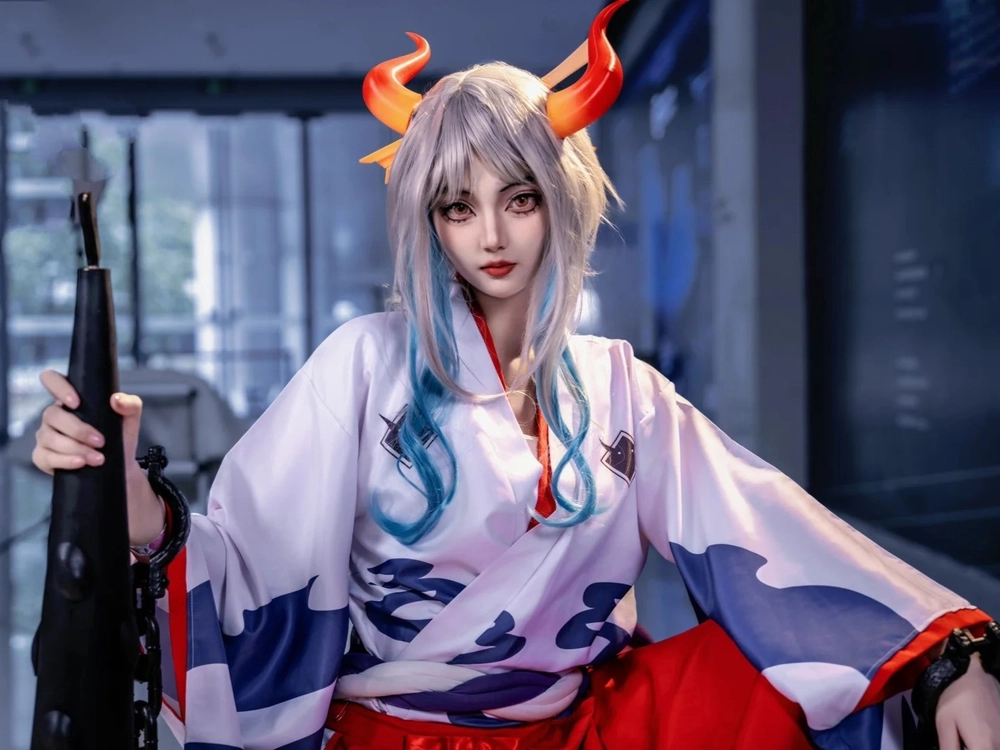 ảnh cosplay yamato one piece độc đáo 