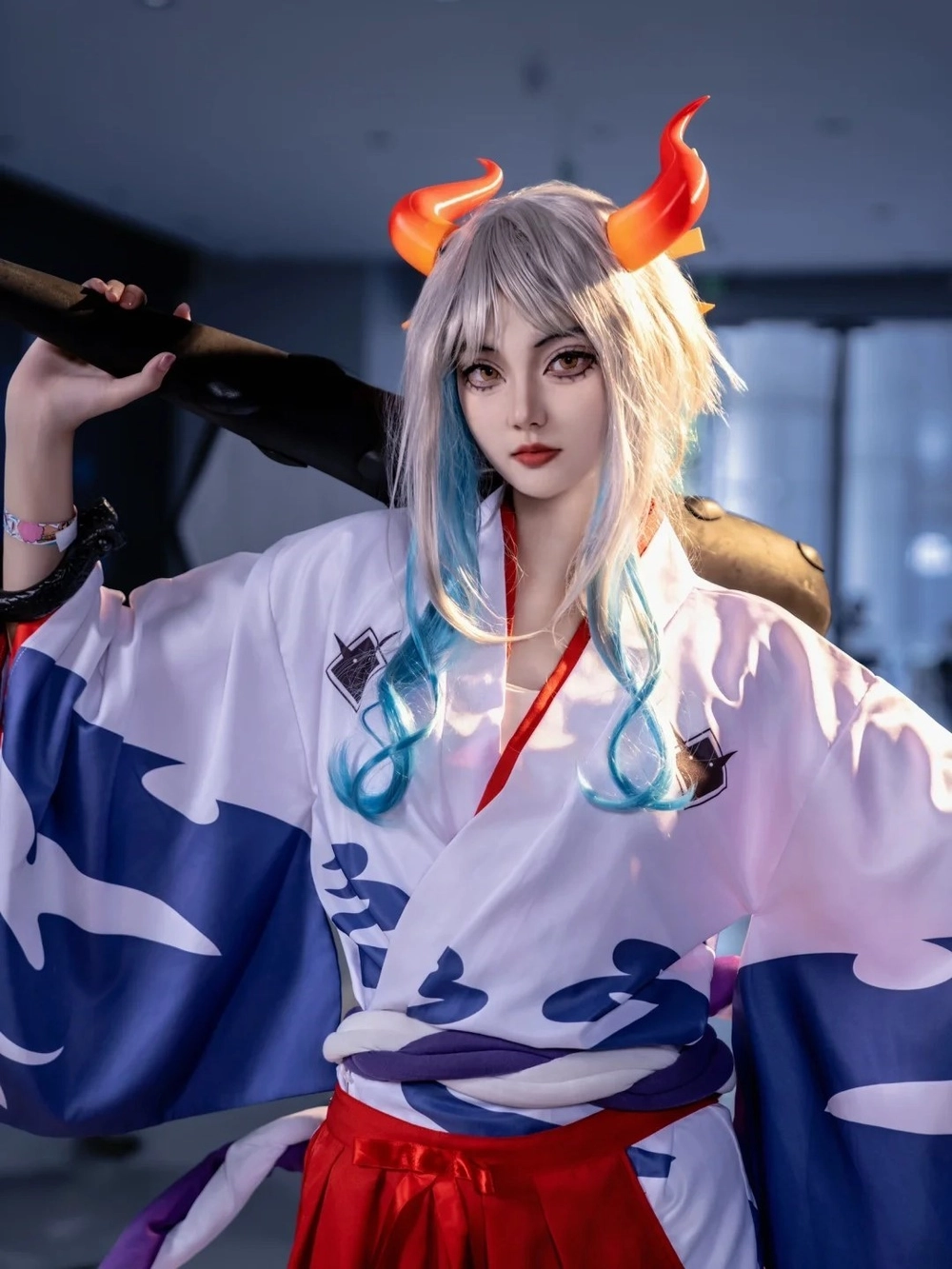 ảnh cosplay yamato one piece cực cháy 