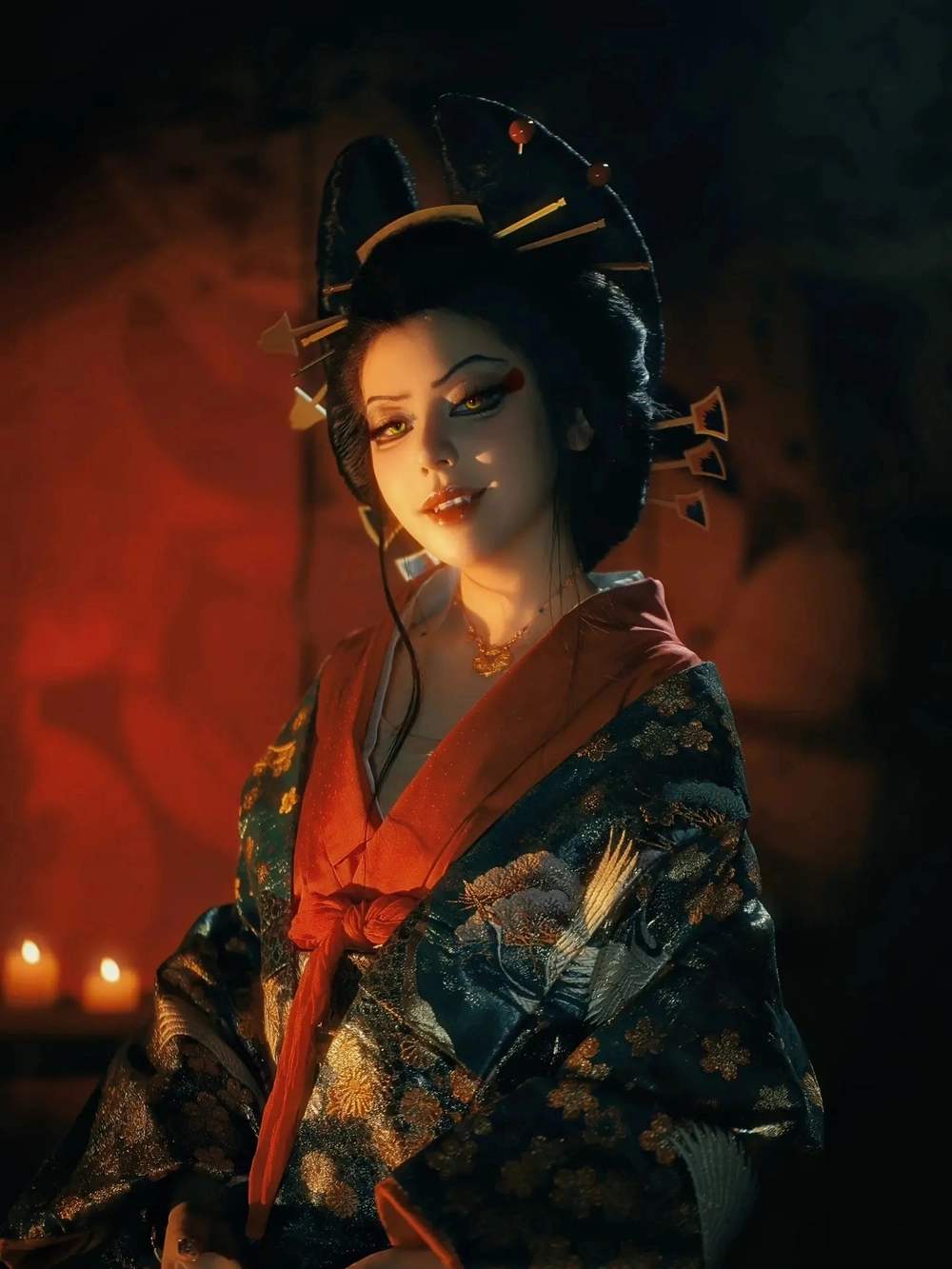 ảnh cosplay anime daki đẹp 