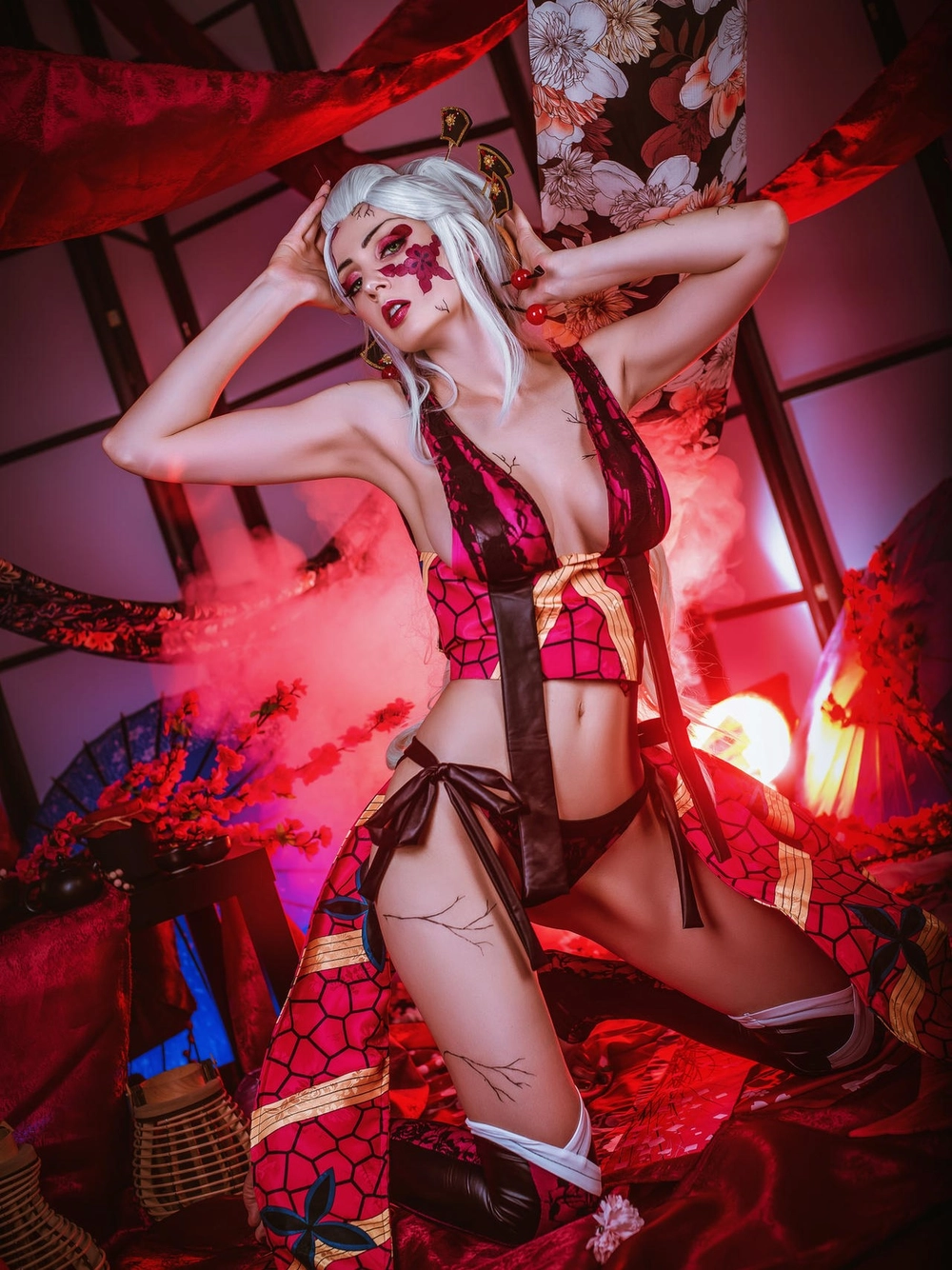 cosplayer cosplay daki kimetsu no yaiba 