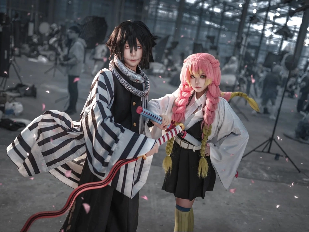 demon slayer cosplay cute dễ thương