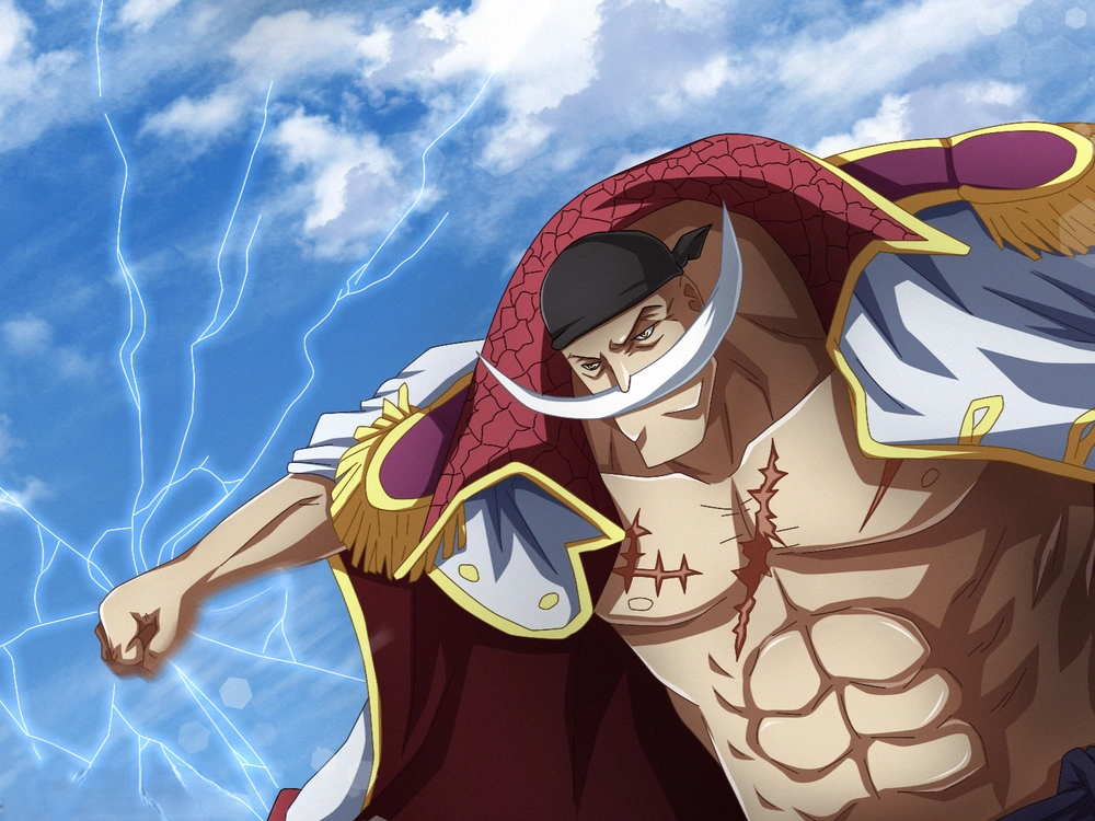 ảnh edward newgate one piece cực nét 