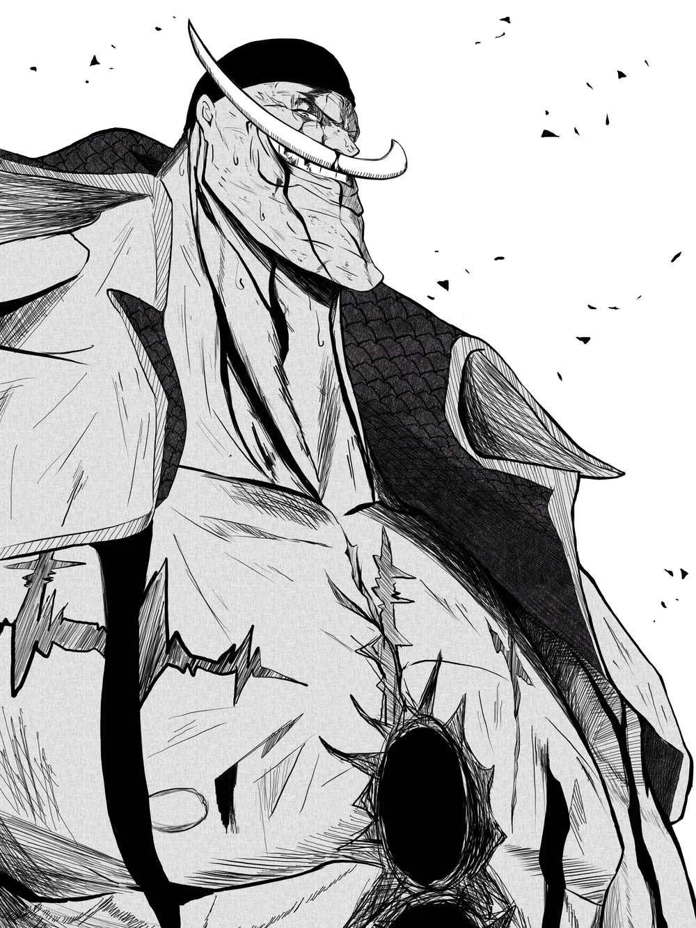 ảnh edward newgate one piece siêu ngầu 