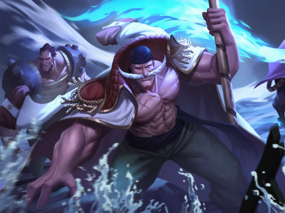 ảnh edward newgate x ace cảm động 