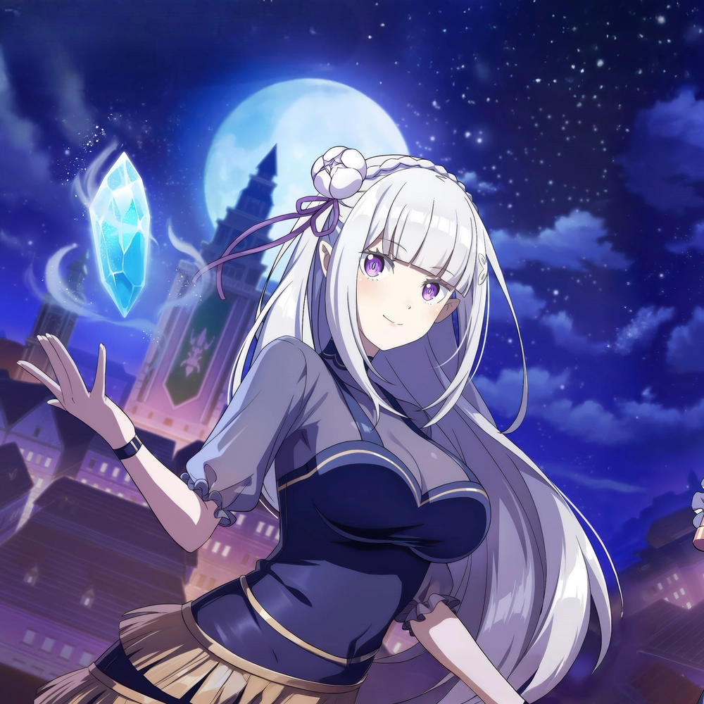 ảnh đẹp emilia re zero