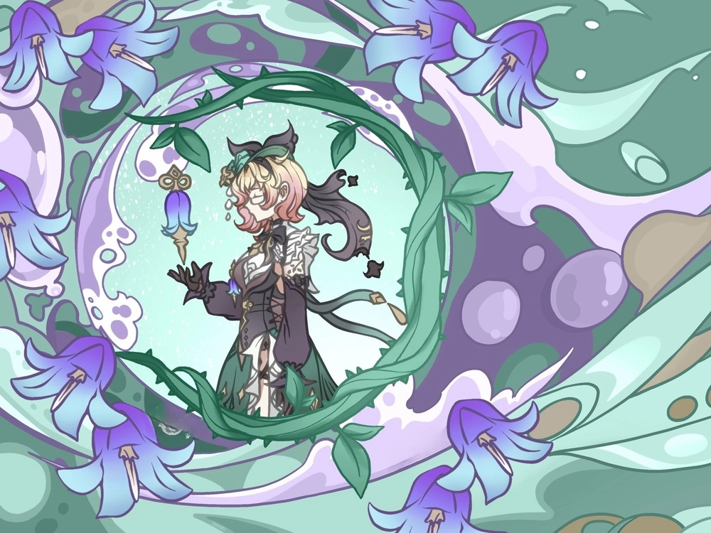 ảnh emilie genshin impact đẹp