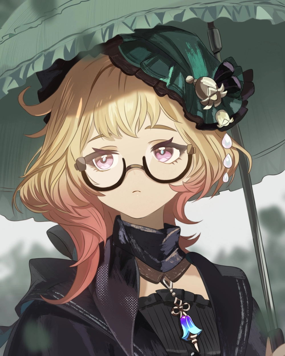 hình nền emilie genshin impact anime