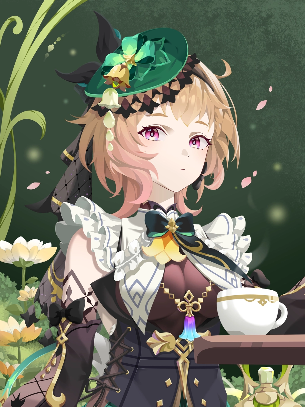 hình ảnh nhân vật emilie genshin impact