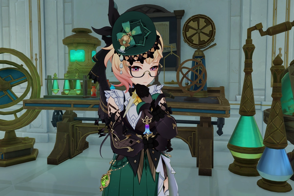 hình ảnh emilie genshin impact game art