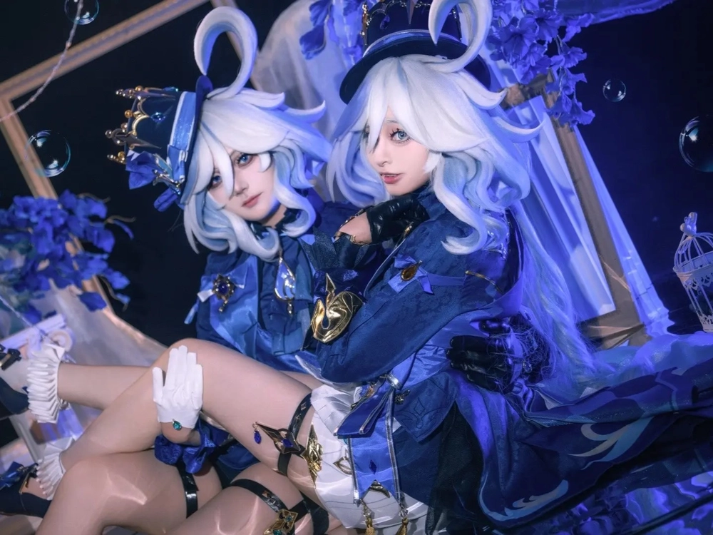 furina cosplay cute ảnh đáng yêu 