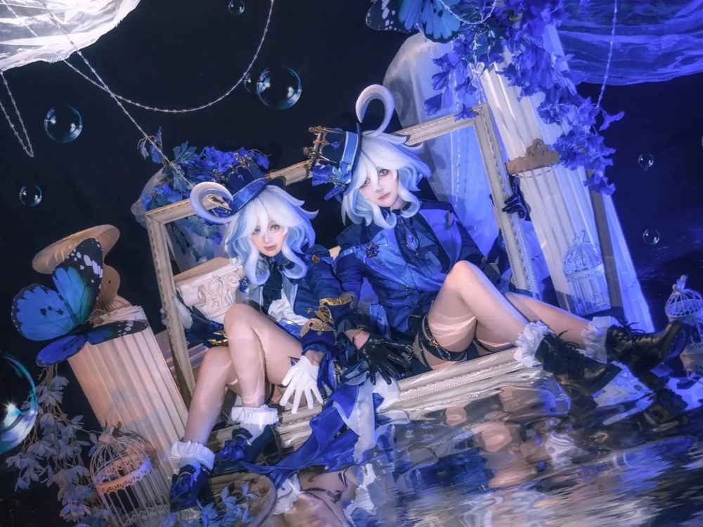 furina cosplay genshin bản đẹp 