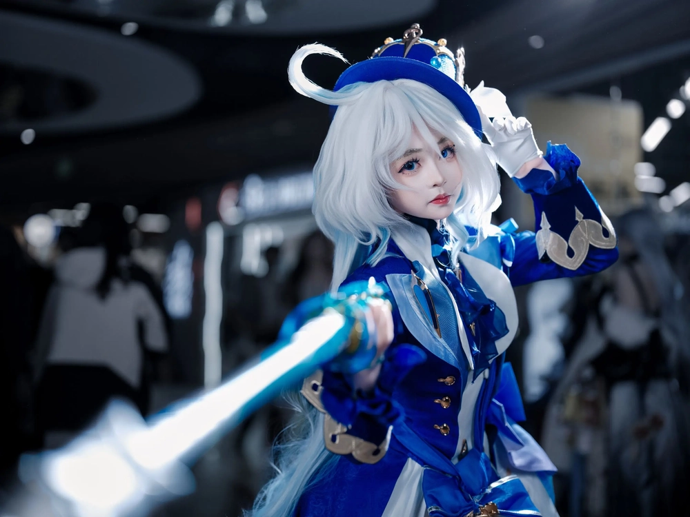 ảnh furina cosplay cute cực xinh 
