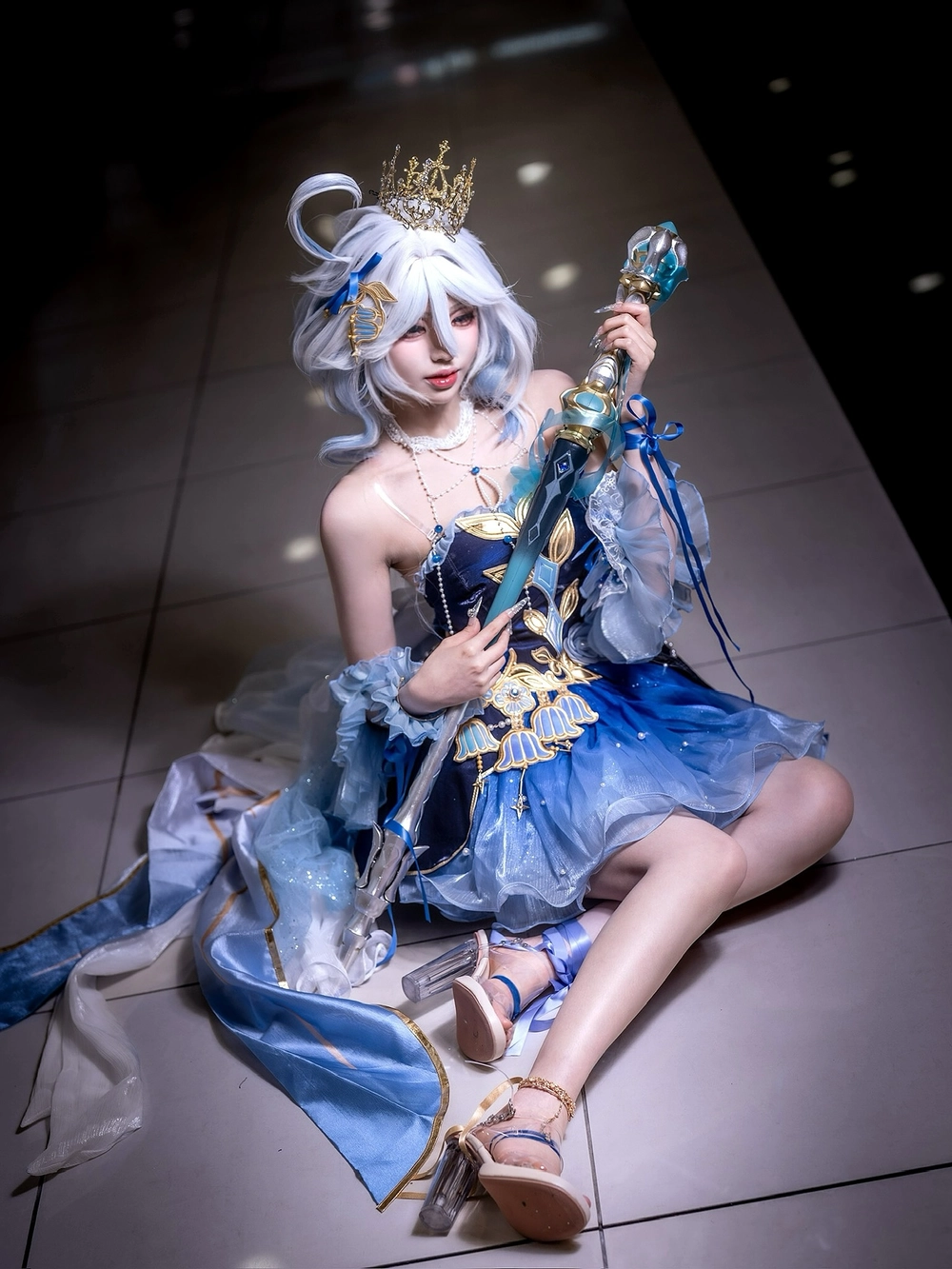 ảnh furina cosplay genshin đẹp mê ly 