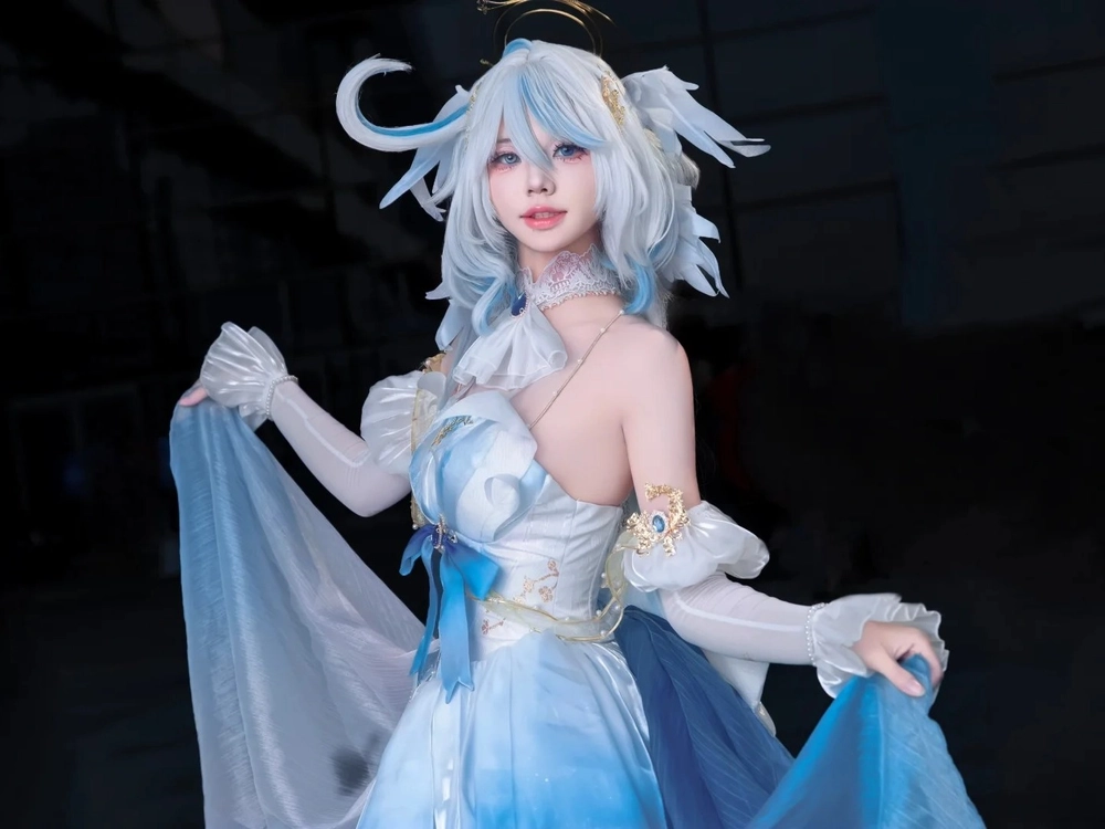 ảnh furina cosplay nữ cosplayer đẹp 