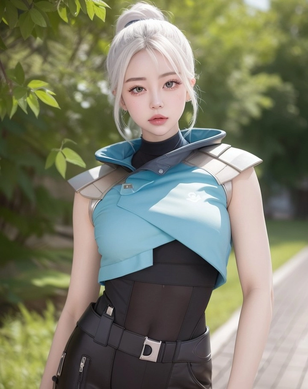 gái xinh cosplay quyến rũ