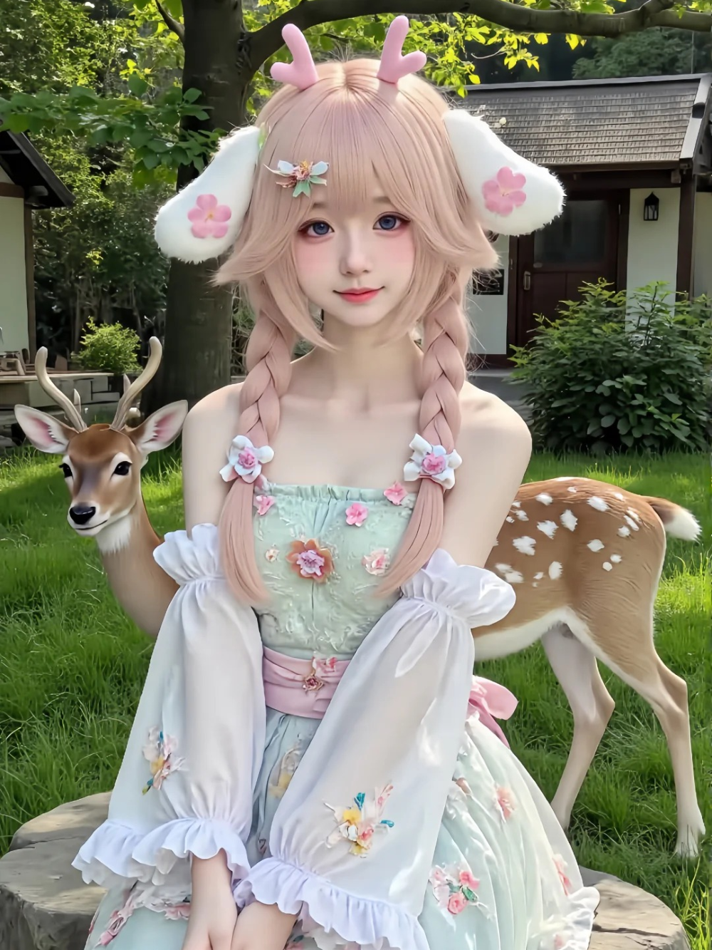 gái xinh cosplay anime 3