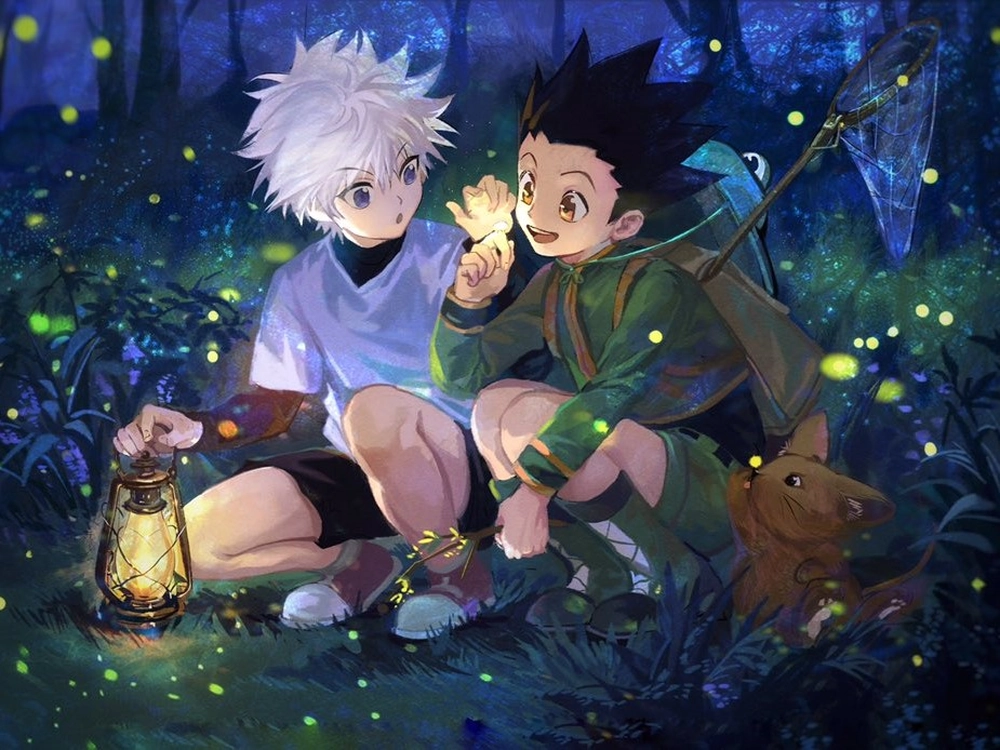 ảnh gon và killua bạn thân 