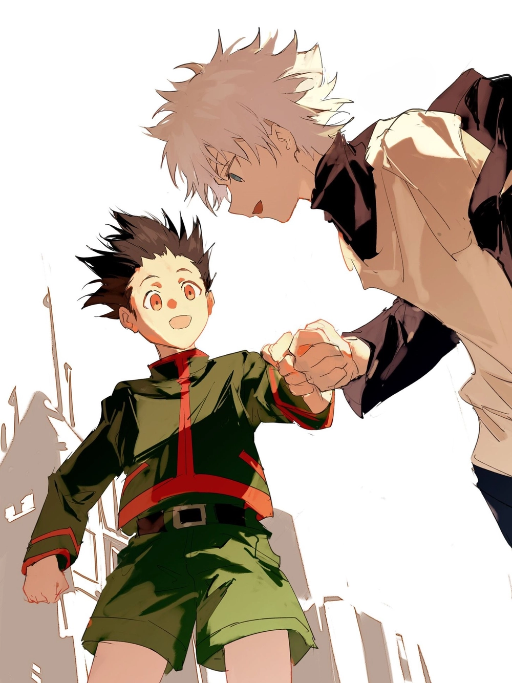 ảnh gon và killua fanart 