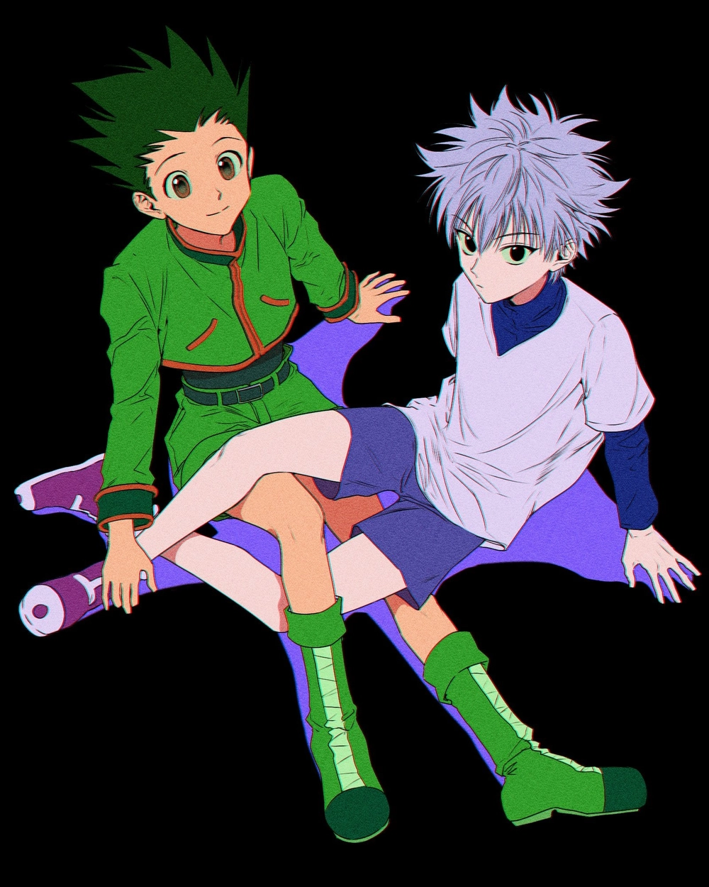 ảnh gon và killua wallpaper 