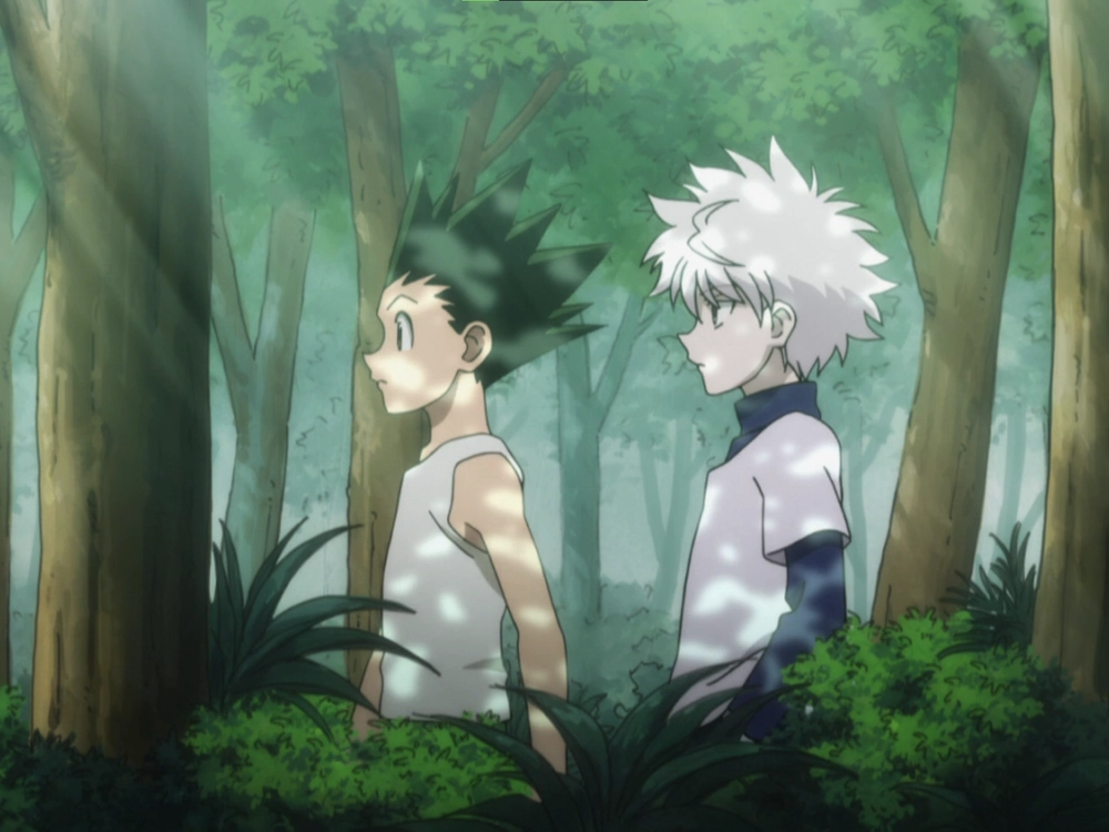 ảnh gon và killua truyện tranh 