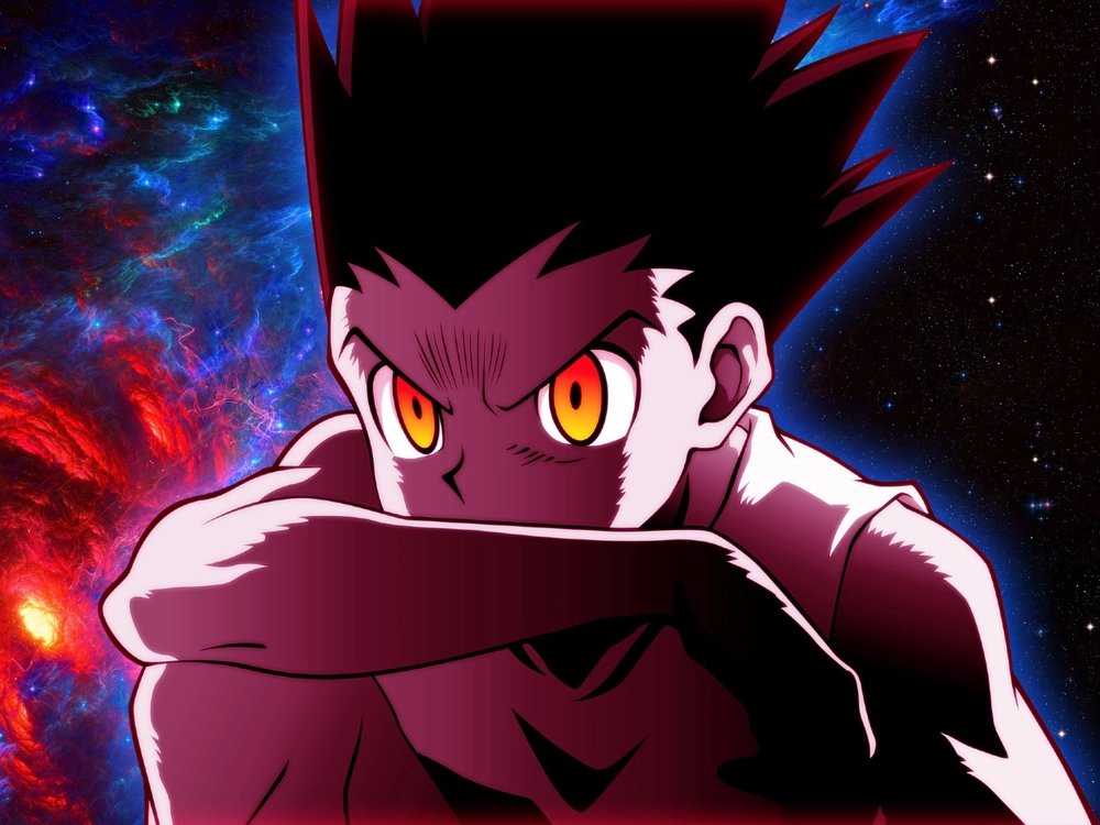 ảnh gon freecss trong trận chiến 