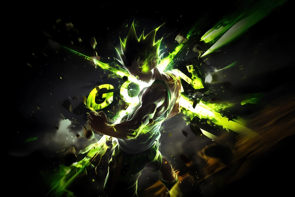 ảnh gon và killua anime 