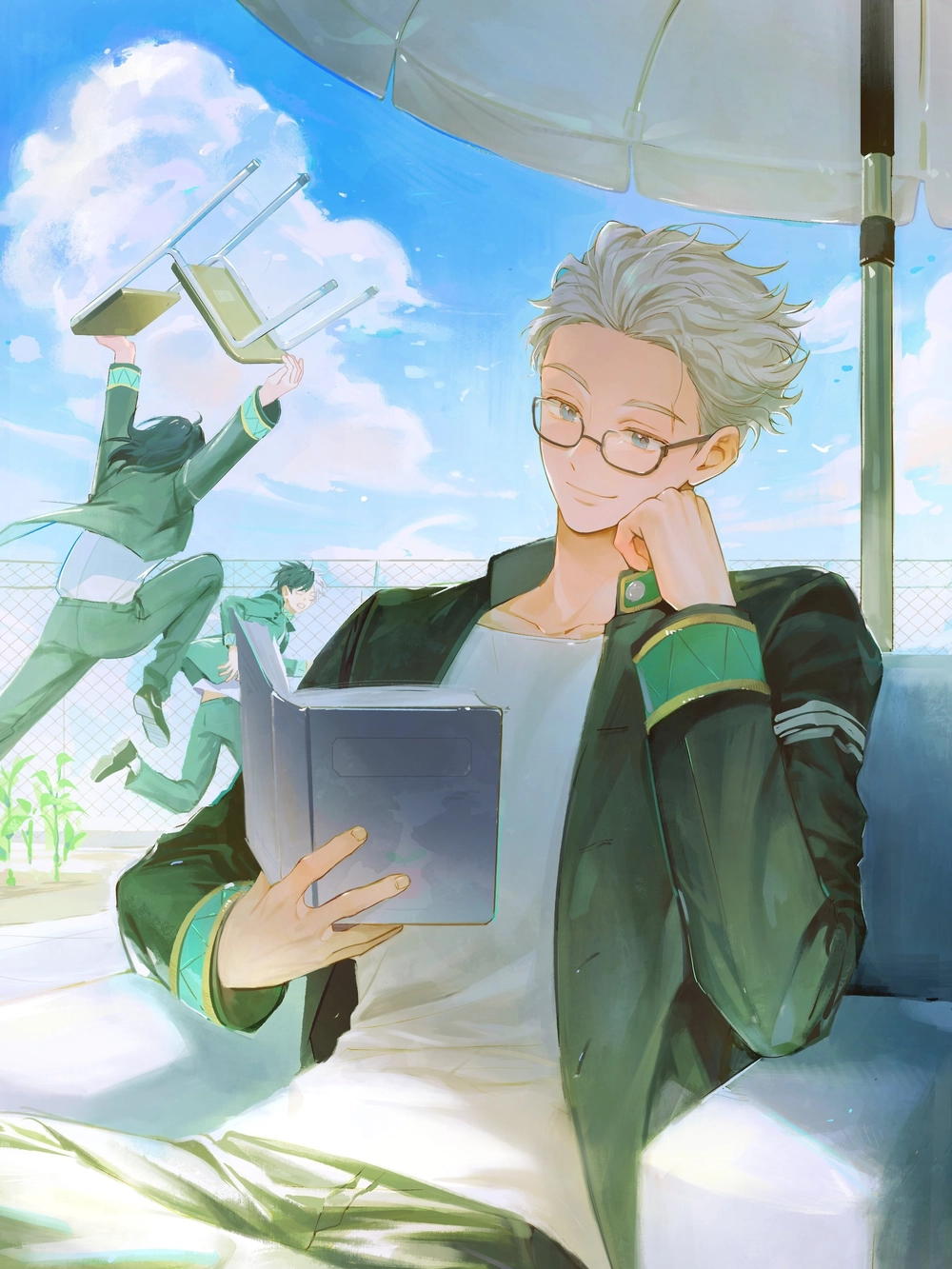 hình nền umemiya hajime 4k 