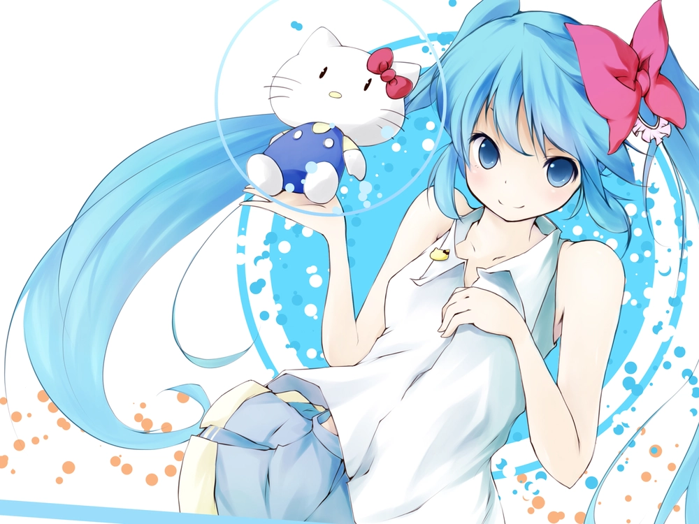 hello kitty anime ảnh avatar chibi dễ thương