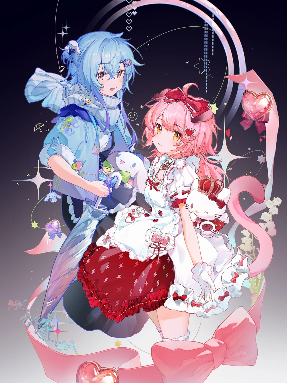 hình ảnh hello kitty anime cute