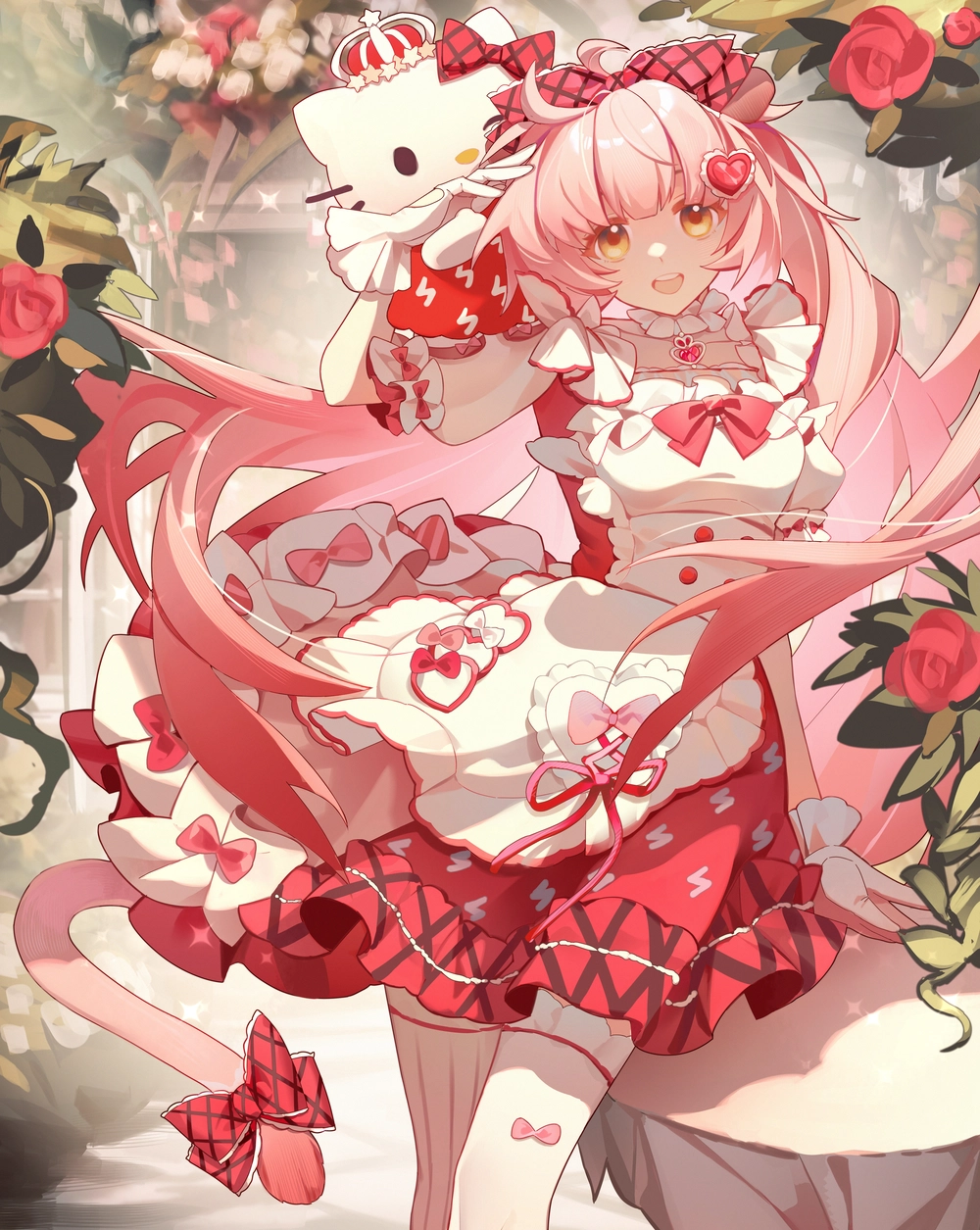 ảnh hello kitty anime chibi