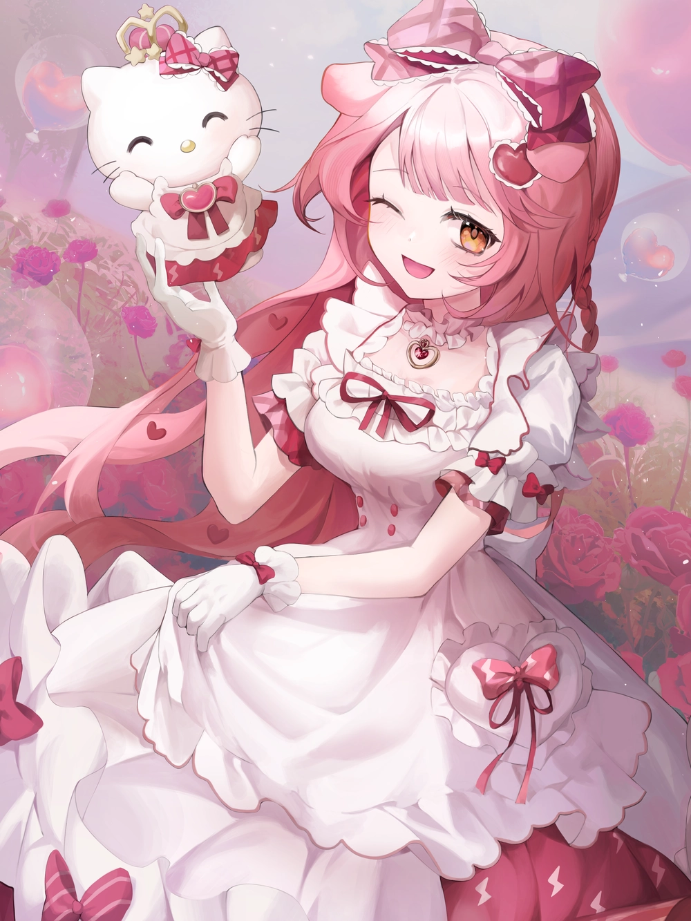 hình hello kitty anime ngầu