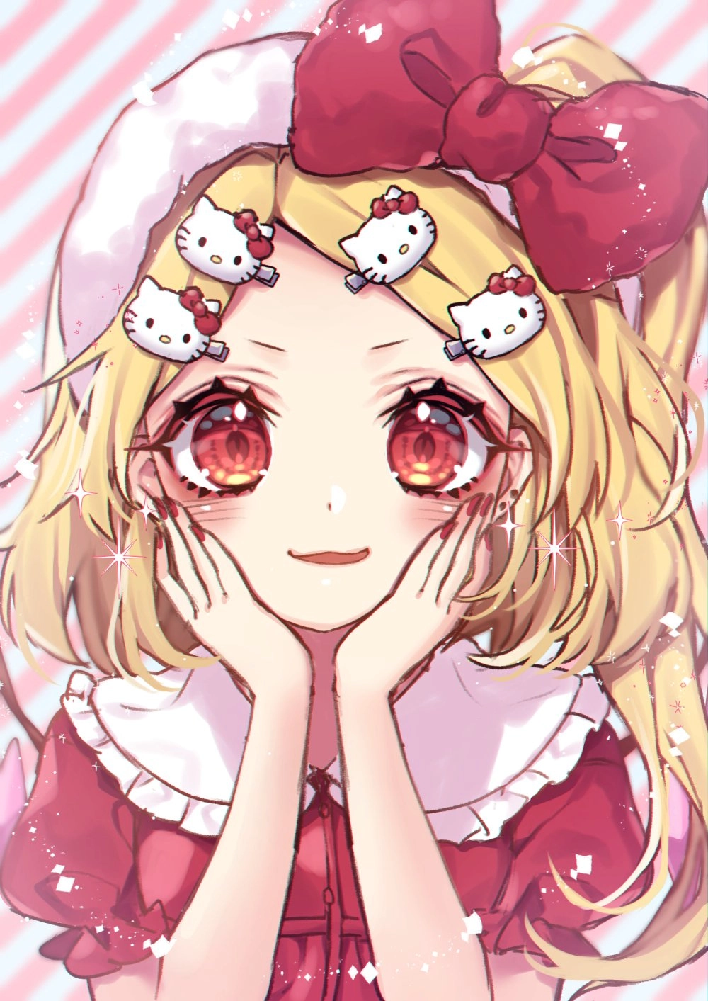 ảnh hello kitty anime chất lượng cao