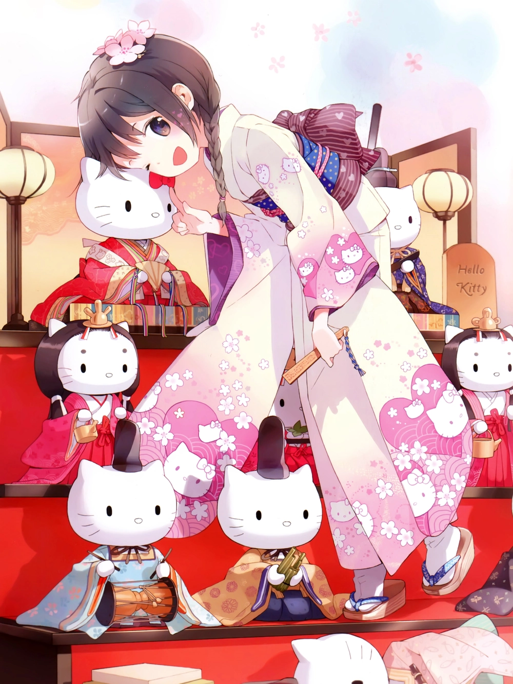 hello kitty anime cute dễ thương ngọt ngào