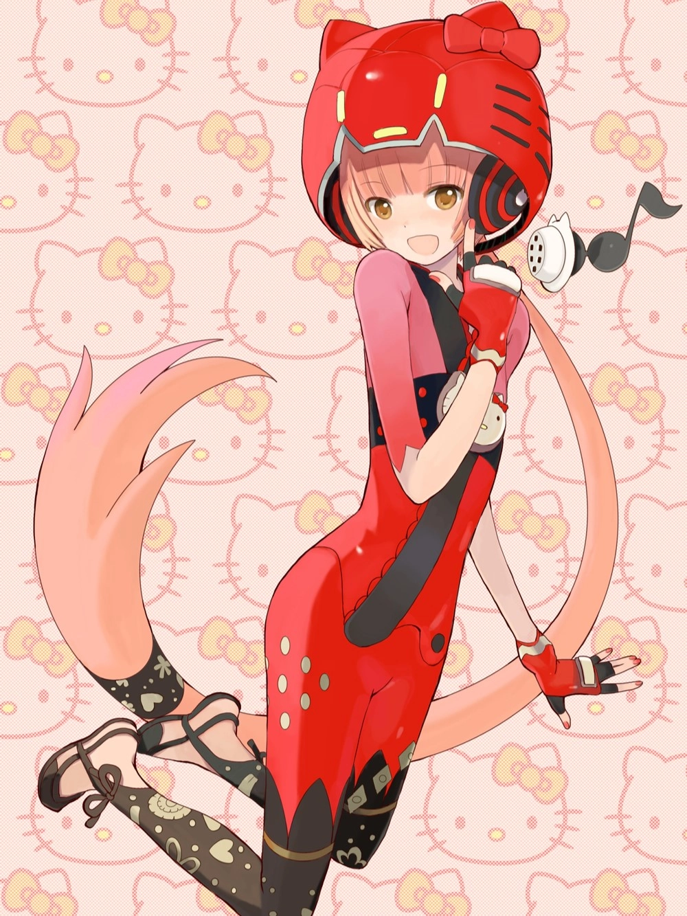 ảnh hello kitty anime hoạt hình phong cách mới