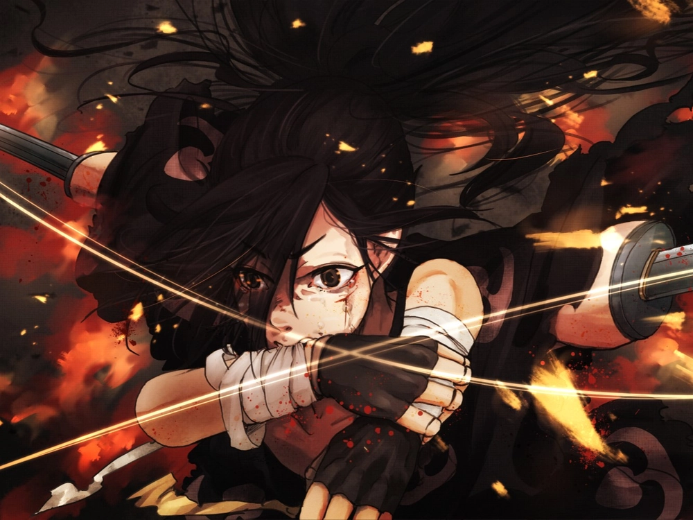 hình ảnh hyakkimaru trong dororo 