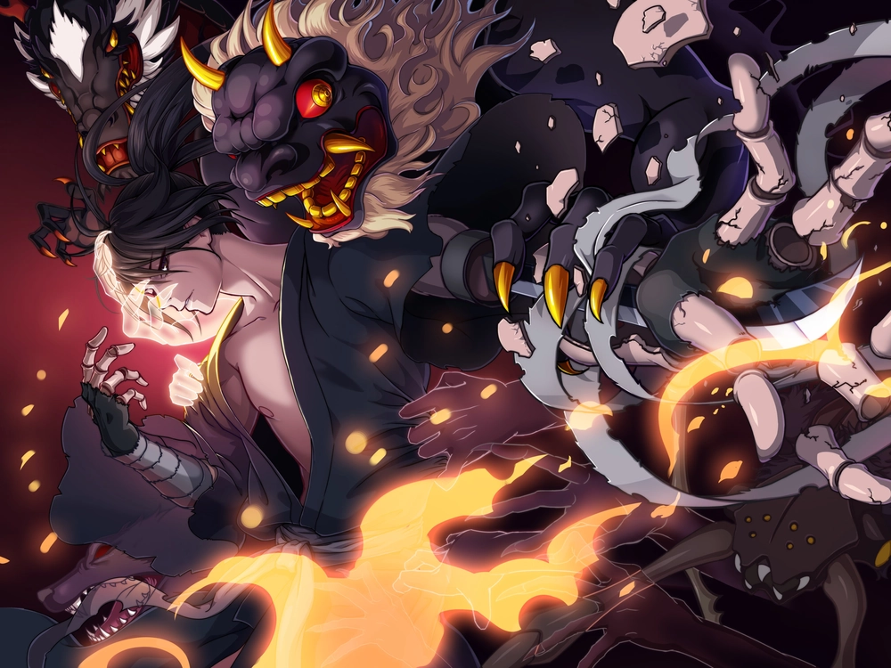 hình ảnh hyakkimaru dororo đẹp từng khung hình 