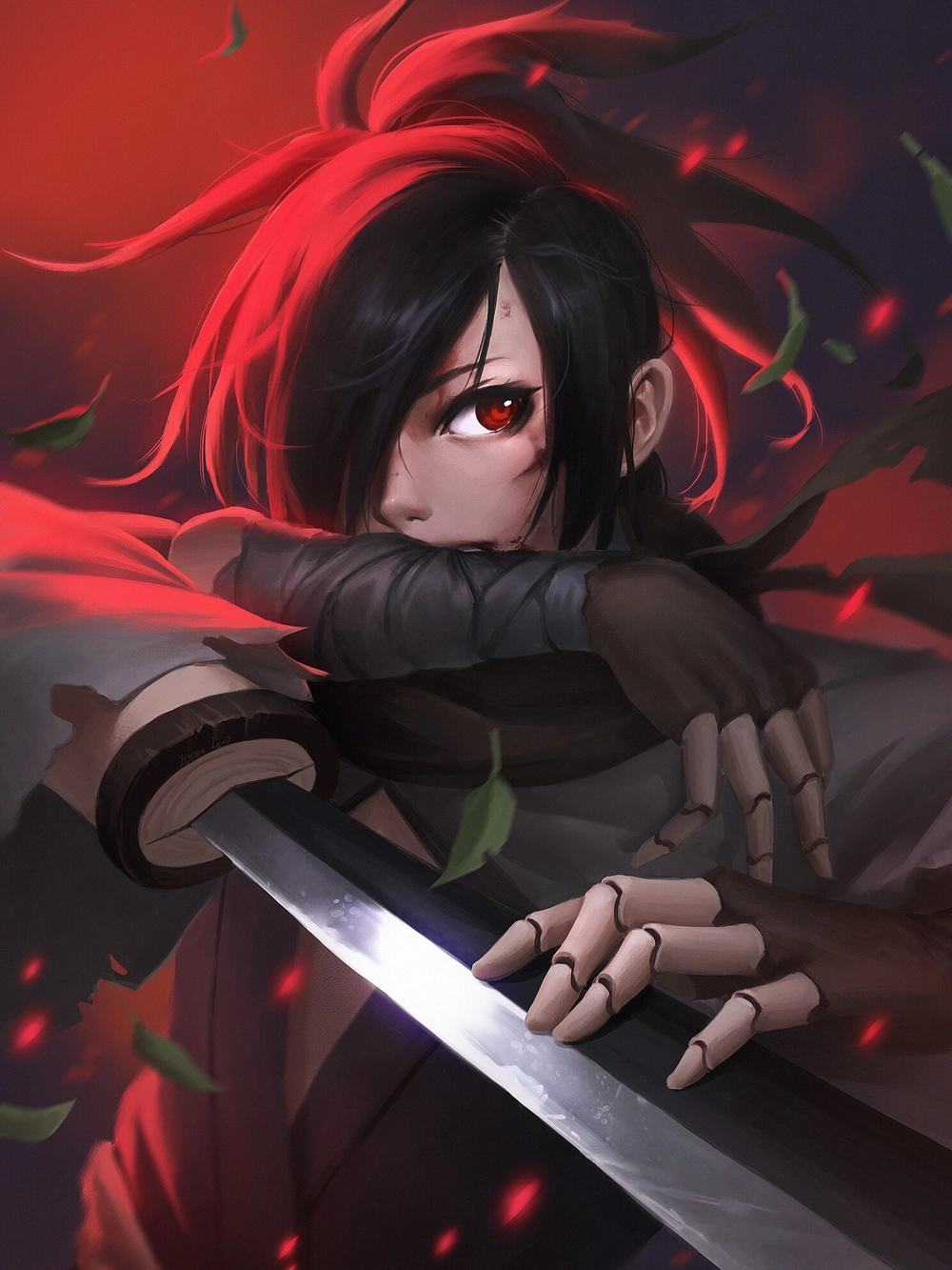 hình nền hyakkimaru 4k sắc nét 