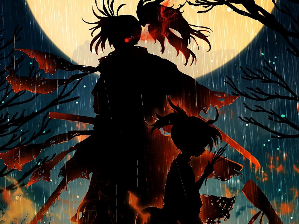 ảnh hyakkimaru x tahomaru anime kịch tính 