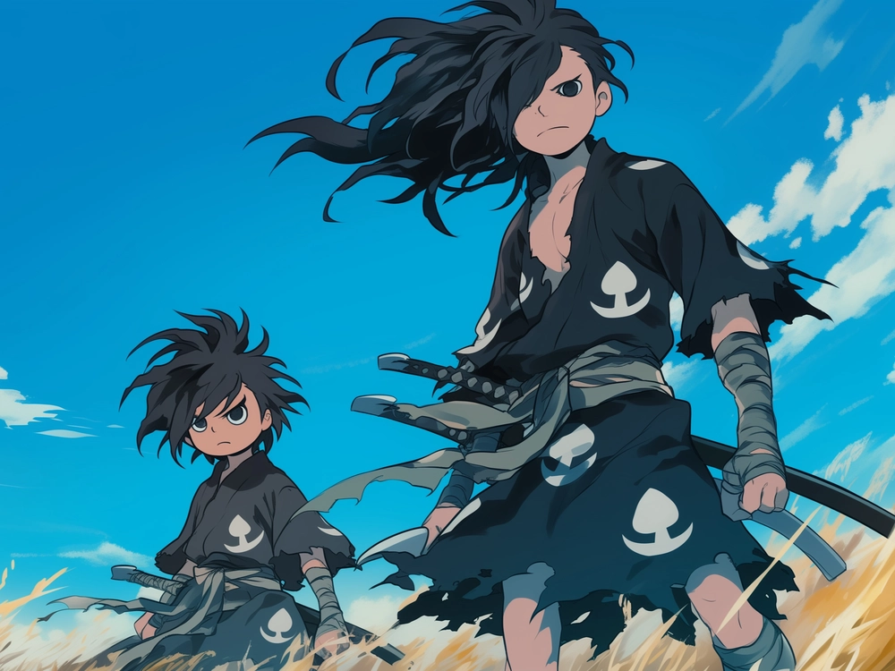 ảnh hyakkimaru x dororo lãng mạn 