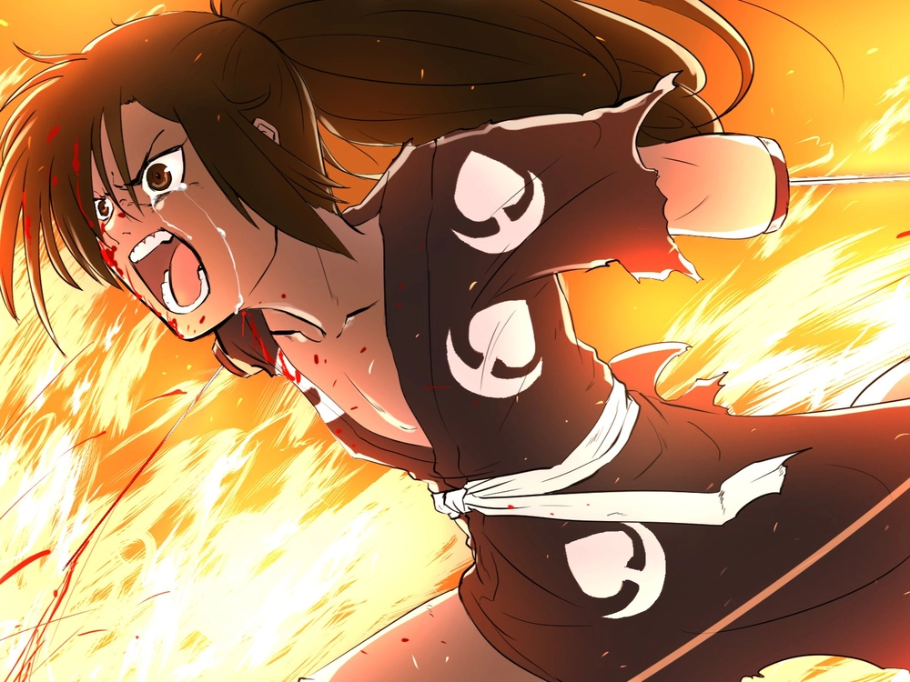 bộ hình dororo hyakkimaru sắc nét 