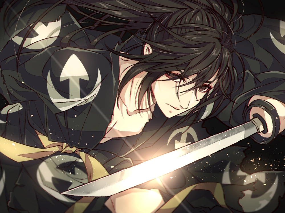 hình hyakkimaru dororo hành động trong anime 