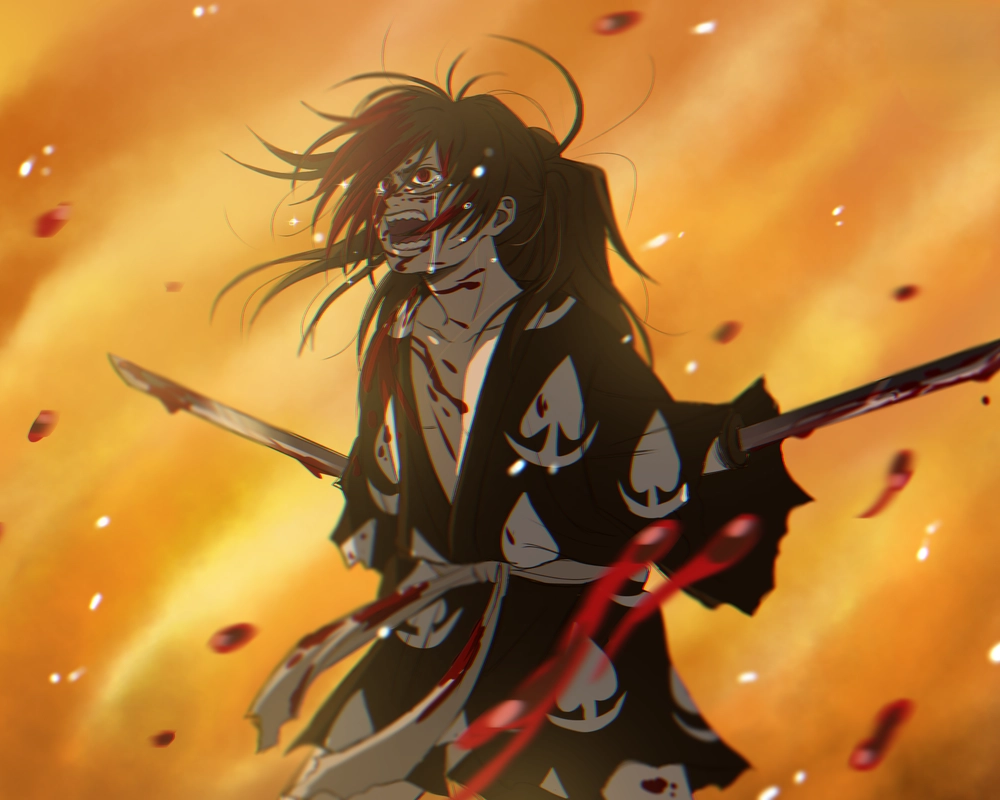 ảnh hyakkimaru khóc