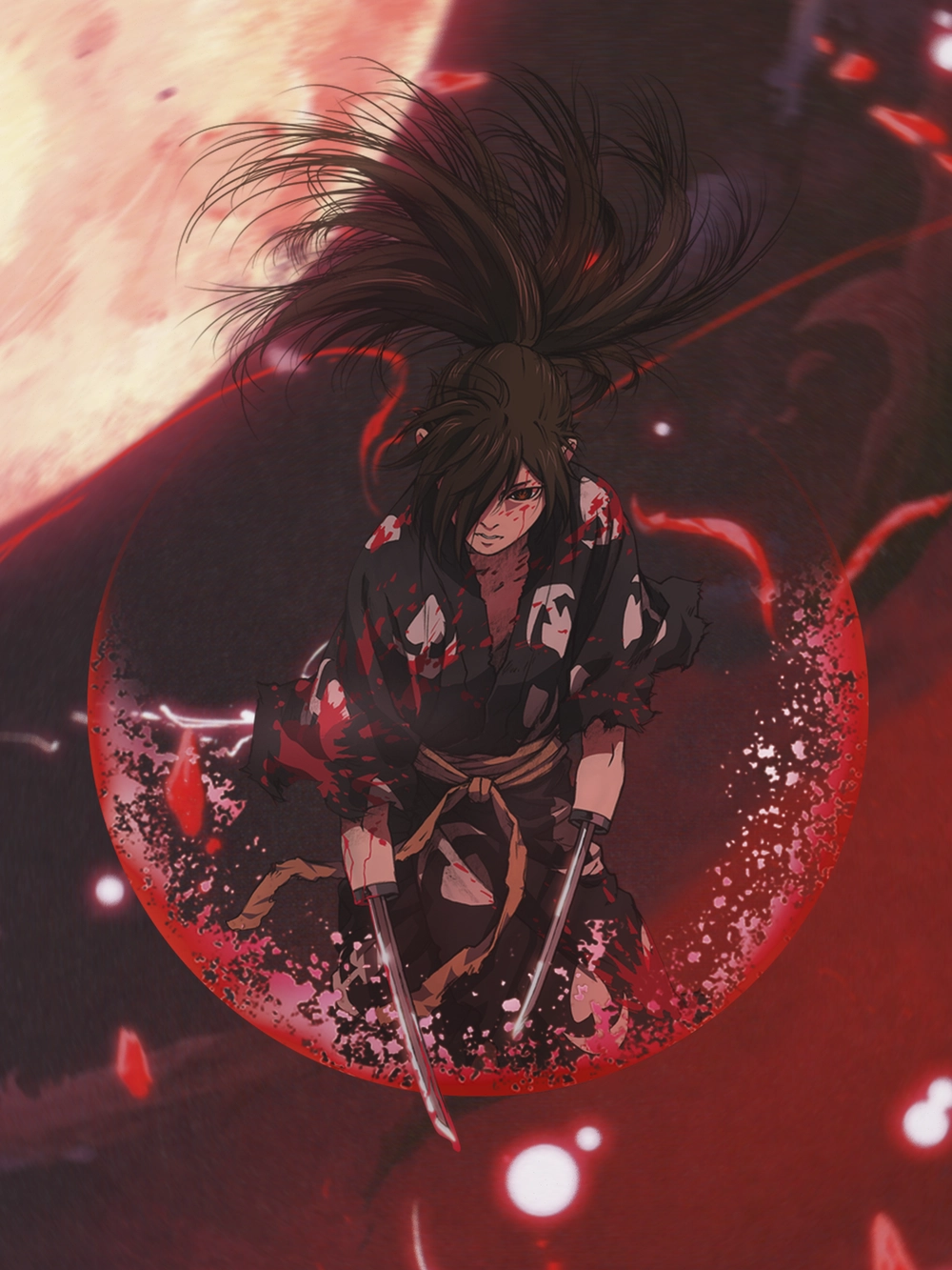 hình nền anime hyakkimaru ngầu cực chất 