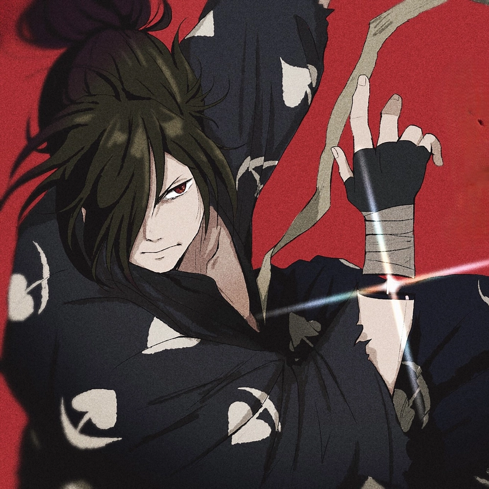 anime hyakkimaru phong cách cổ trang 