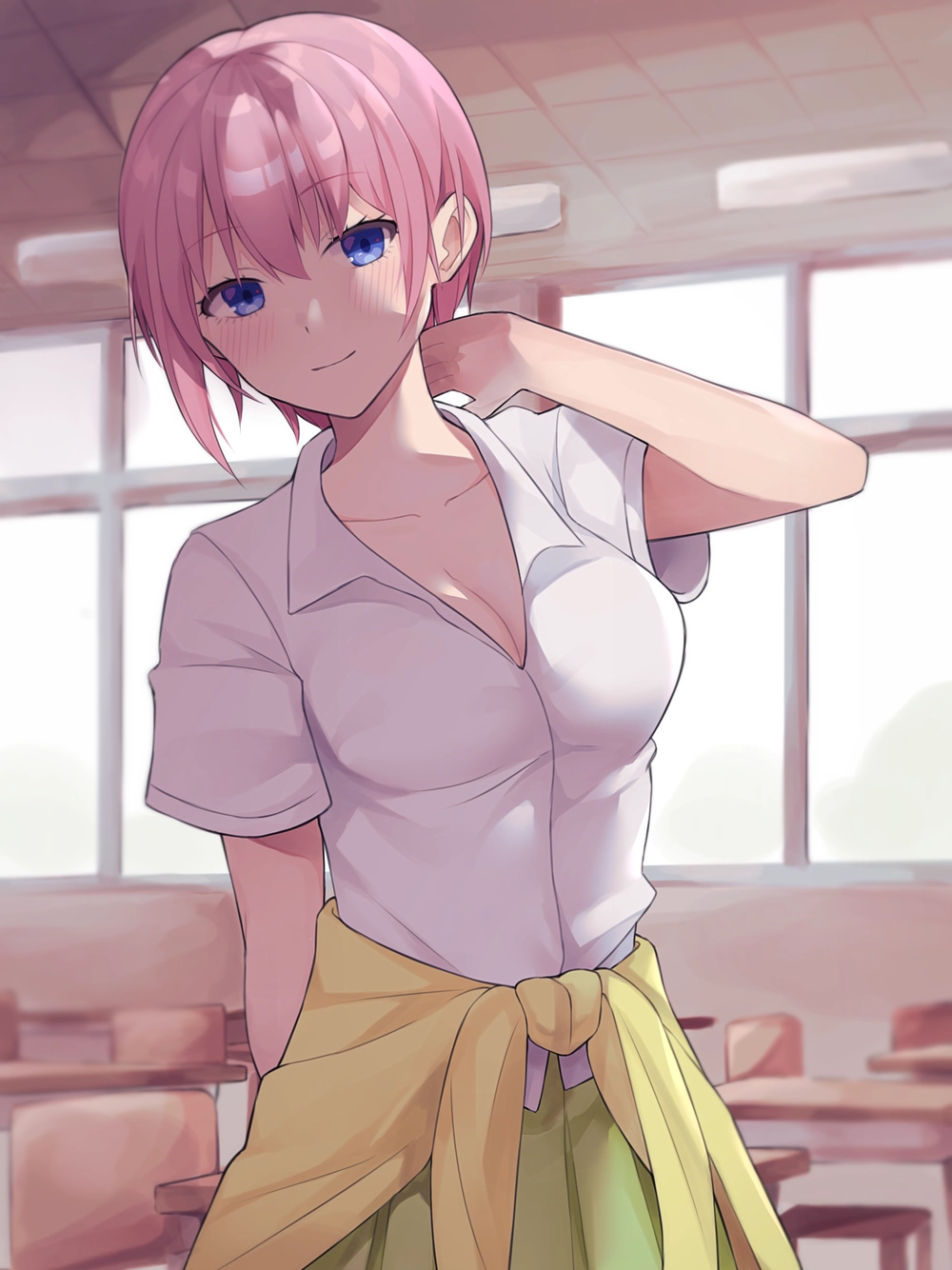 hình ảnh anime ichika nakano 4k 