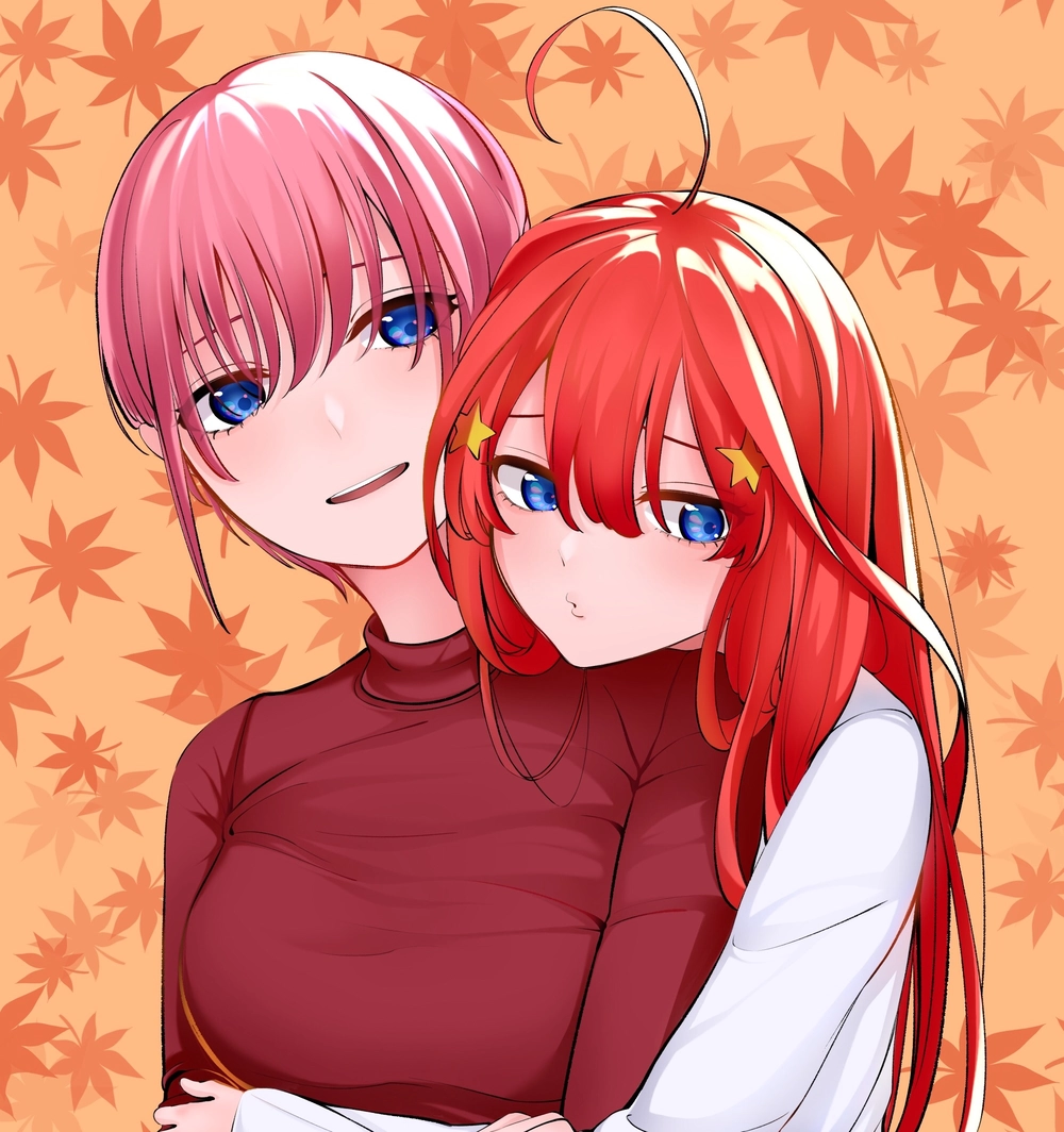 hình ảnh anime ichika nakano khi đỏ mặt